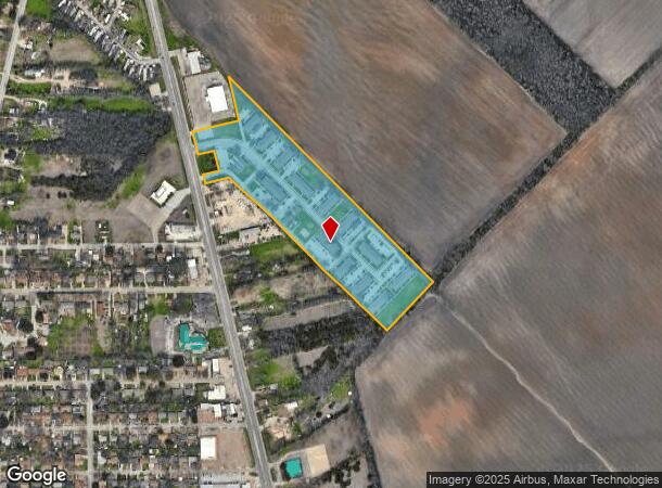 2724 Robinson Dr, Waco, TX Parcel Map