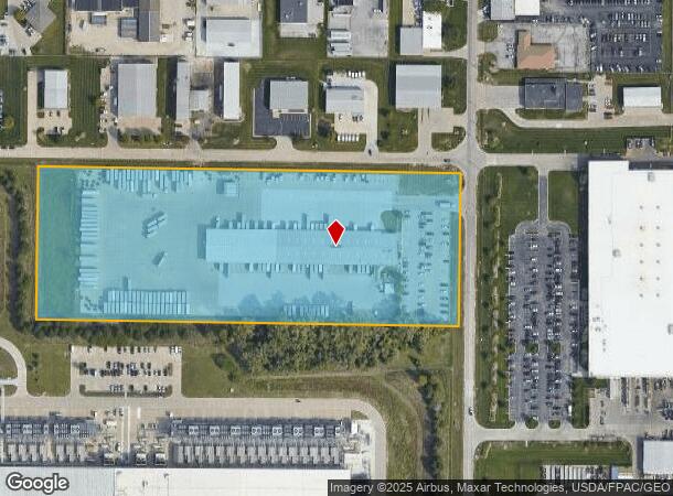 3502 S 11Th St, Council Bluffs, IA Parcel Map