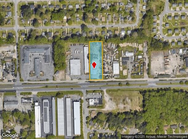  3219 S Military Hwy, Chesapeake, VA Parcel Map