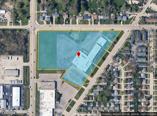  5555 S Nicholson Ave, Cudahy, WI Parcel Map