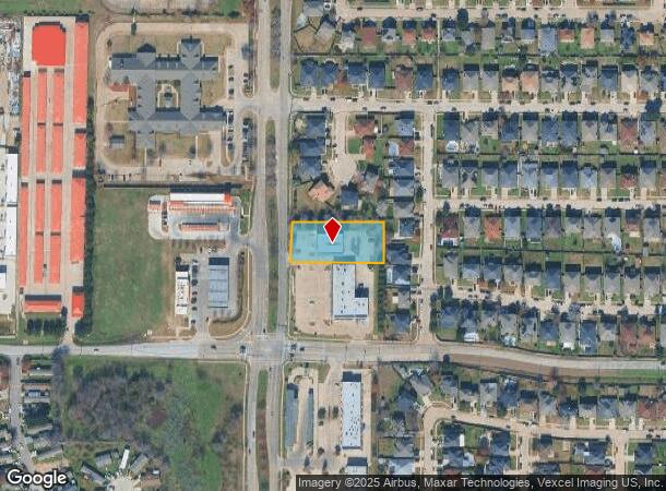  7201 Matlock Rd, Arlington, TX Parcel Map