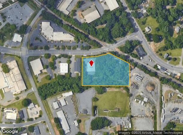  8157 N Point Blvd, Winston Salem, NC Parcel Map