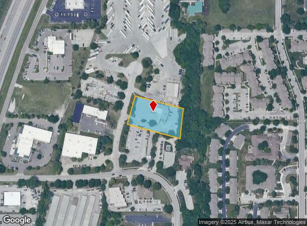 804 N Meadowbrook Dr, Olathe, KS Parcel Map