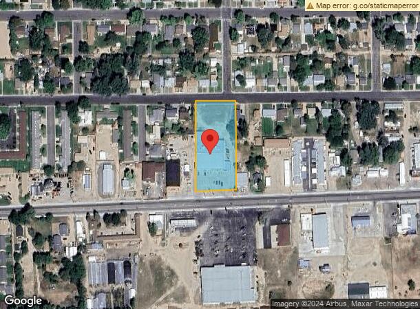  1305 Edison St, Brush, CO Parcel Map