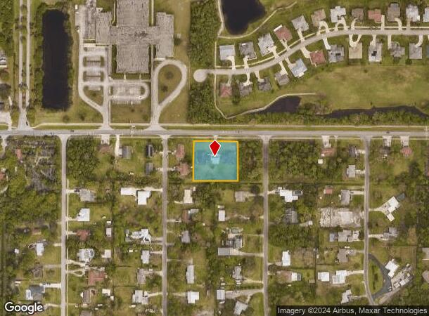  907 E Weatherbee Rd, Fort Pierce, FL Parcel Map