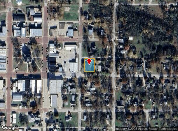 100 N Green St, Yates Center, KS Parcel Map