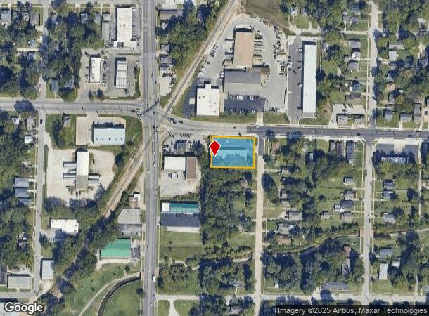  1222 E Division St, Springfield, MO Parcel Map