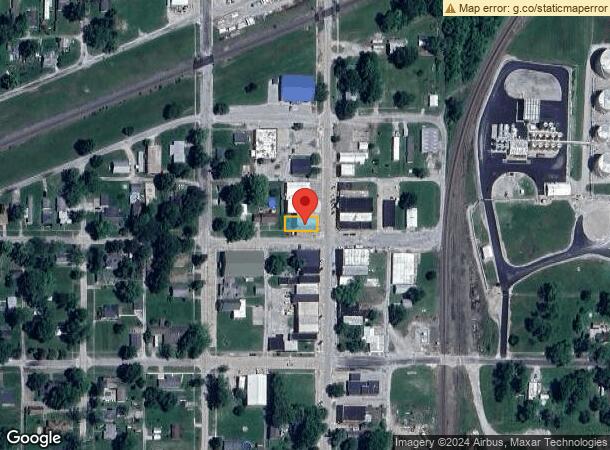  501 N Main St, Saint Elmo, IL Parcel Map