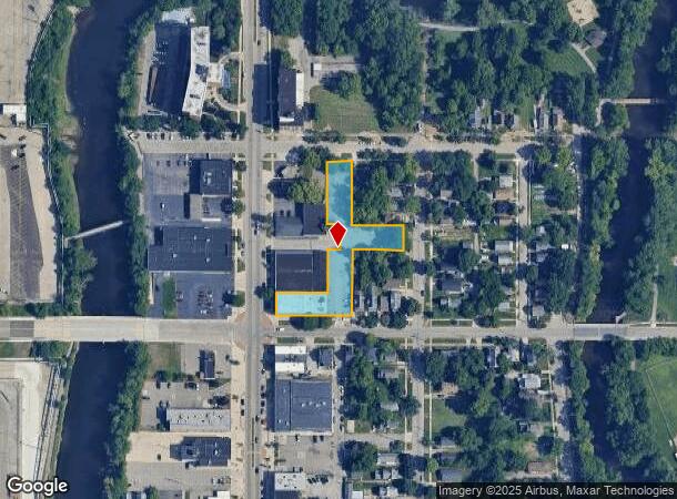 1033 S Washington Ave, Lansing, MI Parcel Map