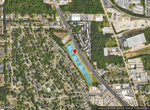 4601 Troup Hwy, Tyler, TX Parcel Map