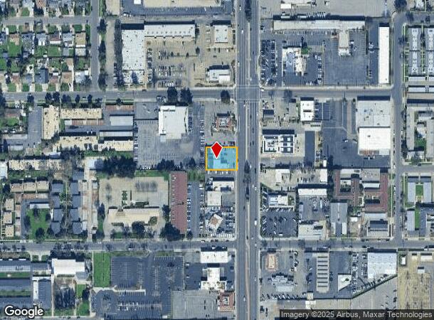 3953 N Blackstone Ave, Fresno, CA Parcel Map