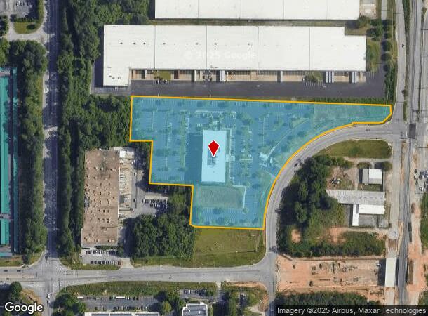  107 Charles W Grant Pkwy, Atlanta, GA Parcel Map