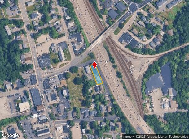 77 Elm St, Braintree, MA Parcel Map