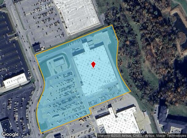  6001 University Town Centre Dr, Morgantown, WV Parcel Map