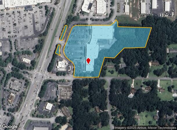 1415 Highway 85 N, Fayetteville, GA Parcel Map