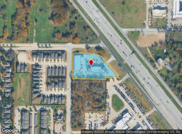  6828 S I35e, Corinth, TX Parcel Map