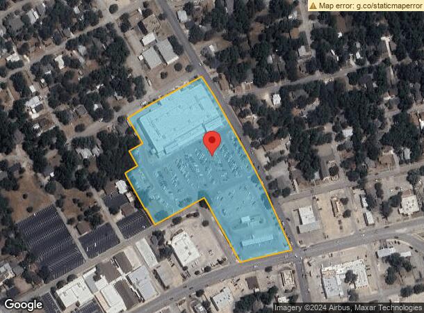  600 W Henderson St, Cleburne, TX Parcel Map