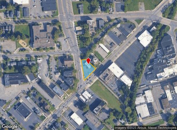  374 W Onondaga St, Syracuse, NY Parcel Map