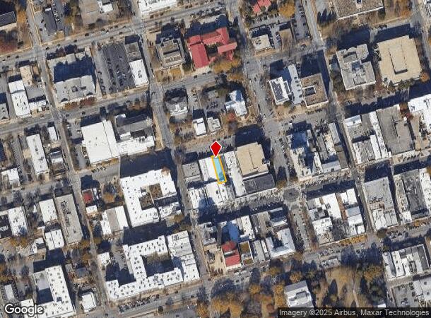  140 E Washington St, Athens, GA Parcel Map