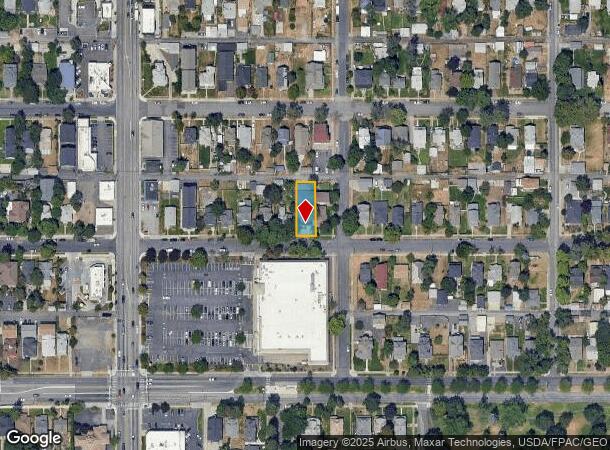  943 E Augusta Ave, Spokane, WA Parcel Map