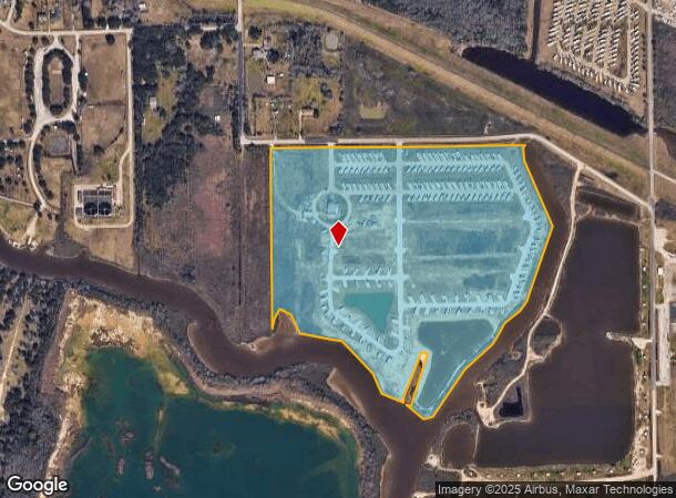  2401 Maxwell St, La Marque, TX Parcel Map