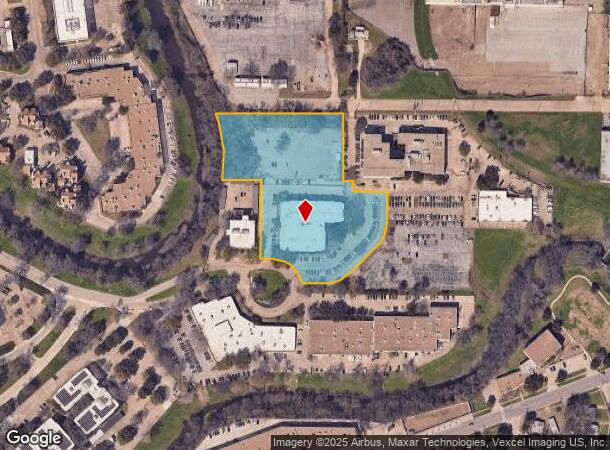  1345 River Bend Dr, Dallas, TX Parcel Map