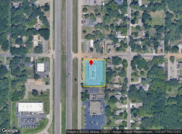  8685 Central Ave Ne, Minneapolis, MN Parcel Map