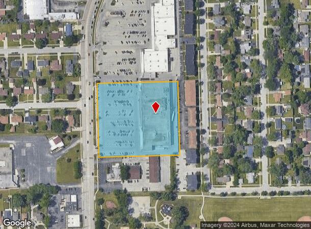  8801 Ridgeland Ave, Oak Lawn, IL Parcel Map