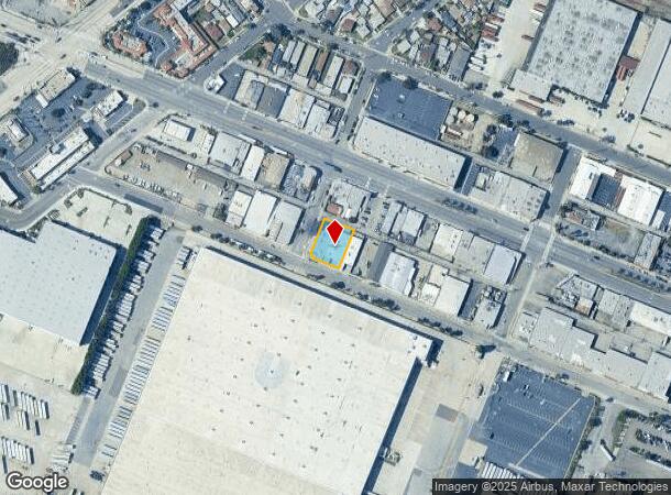  5309 Sheila St, Commerce, CA Parcel Map