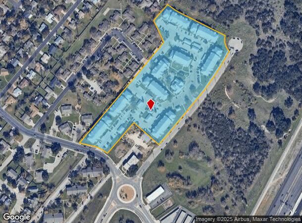  1617 Northwest Blvd, Georgetown, TX Parcel Map