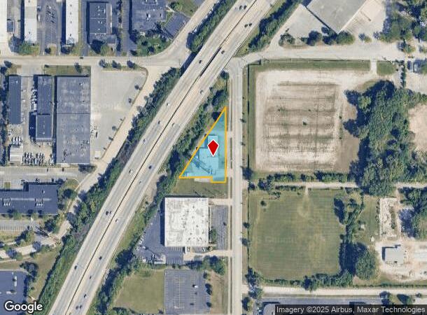 1401 Rohlwing Rd, Rolling Meadows, IL Parcel Map