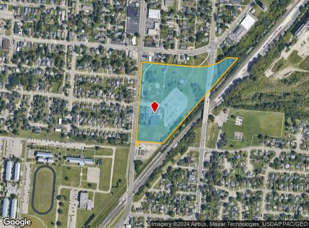  300 S Central Ave, Fairborn, OH Parcel Map