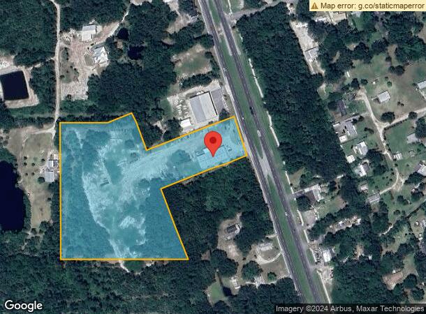  690 N Us Highway 1, Oak Hill, FL Parcel Map