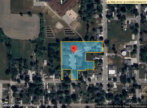  807 N Lansing St, Saint Johns, MI Parcel Map