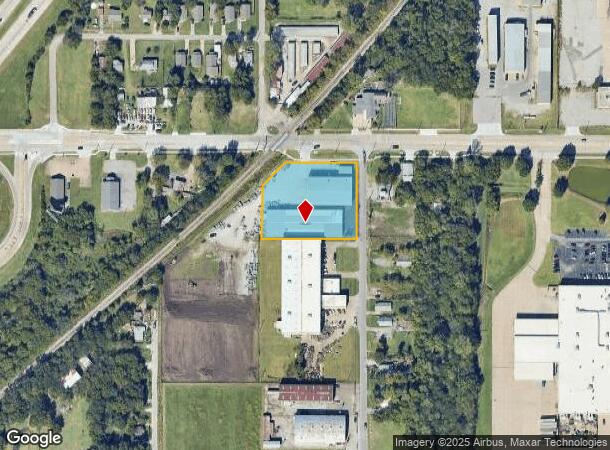  2718 E Apache St, Tulsa, OK Parcel Map