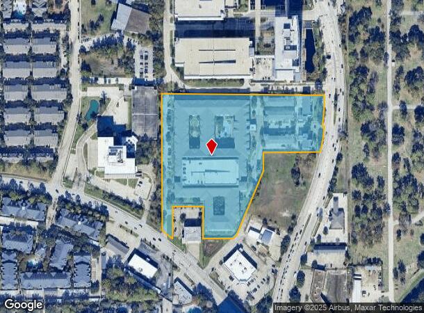875 N Eldridge Pkwy, Houston, TX Parcel Map