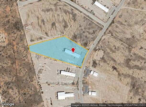  12012 Jordy Rd, Midland, TX Parcel Map