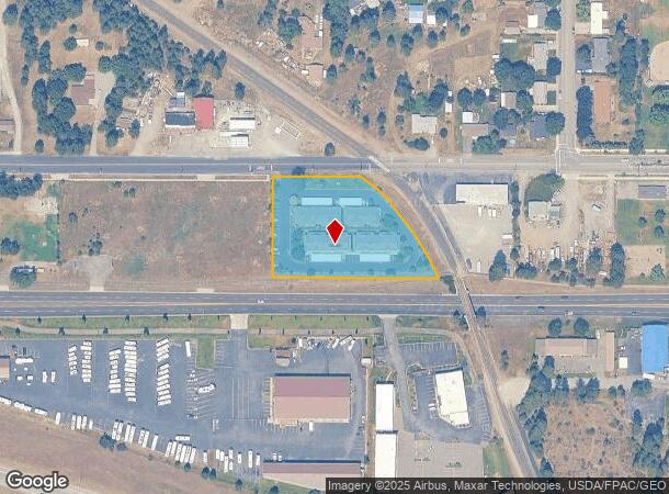 501 W Mullan Ave, Post Falls, ID Parcel Map