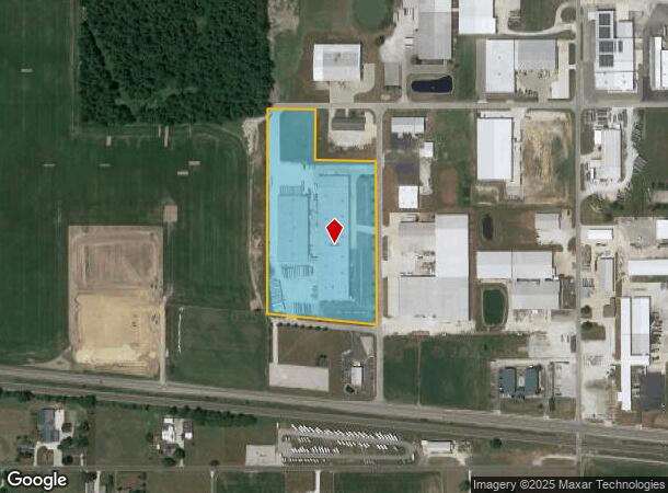  352 Shawnee St, Nappanee, IN Parcel Map