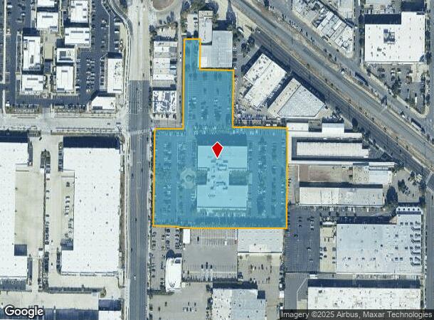 2950 N Hollywood Way, Burbank, CA Parcel Map