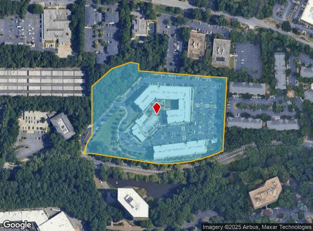  550 Northridge Pky, Atlanta, GA Parcel Map