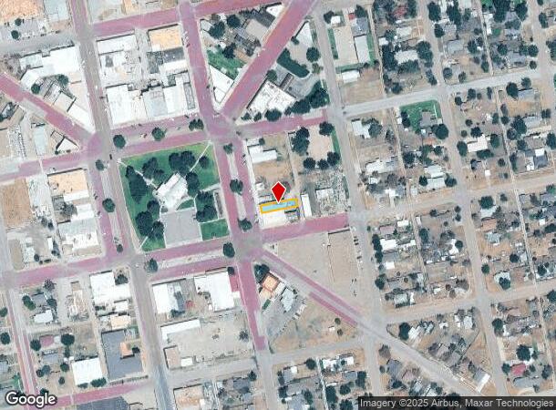 154 S 8Th St, Slaton, TX Parcel Map