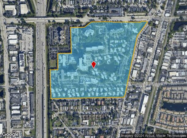  651 Village Dr, Pompano Beach, FL Parcel Map