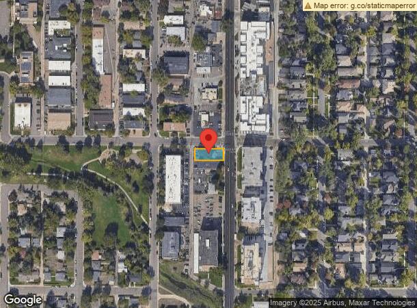  2501 S University Blvd, Denver, CO Parcel Map