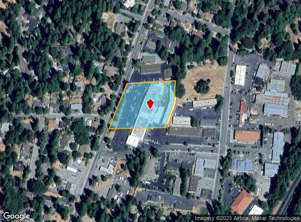  735 Zion St, Nevada City, CA Parcel Map