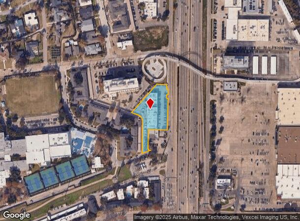  11111 N Central Expy, Dallas, TX Parcel Map