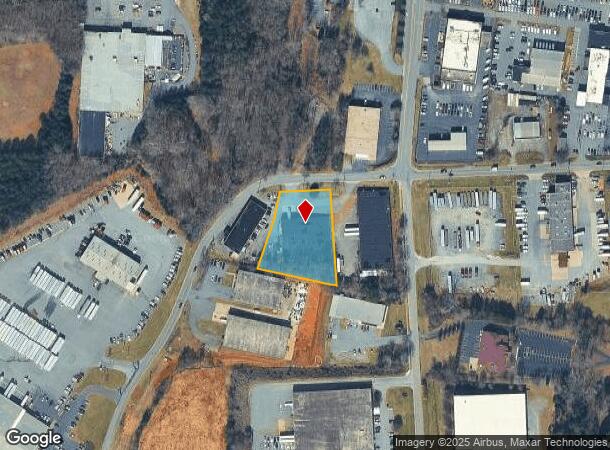  3340 20Th Ave Se, Newton, NC Parcel Map