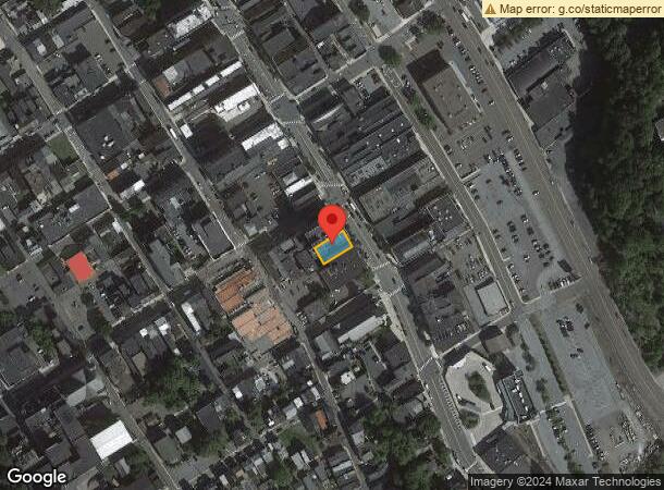  109 S Centre St, Pottsville, PA Parcel Map