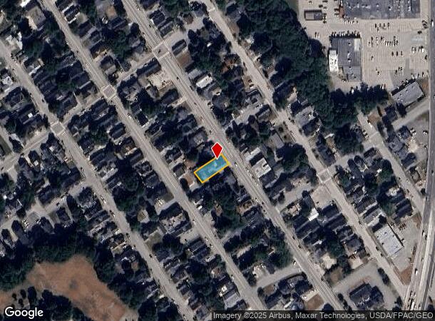  296 Turner St, Auburn, ME Parcel Map