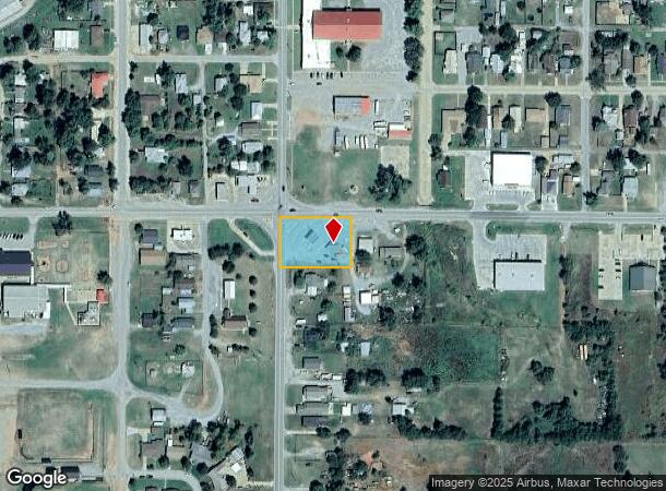 100 S Carnegie St, Carnegie, OK Parcel Map